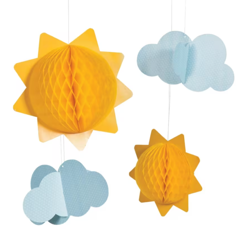 Sunshine and Clouds Tissue Balls Sunshine and Clouds Tissue Balls