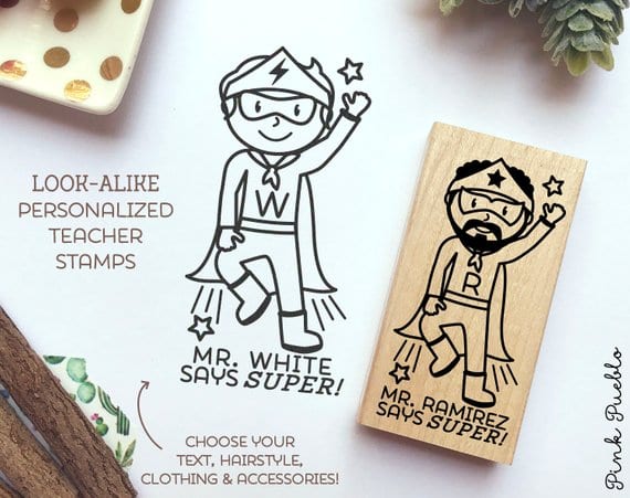 30 of the Cutest, Most Helpful Teacher Stamps