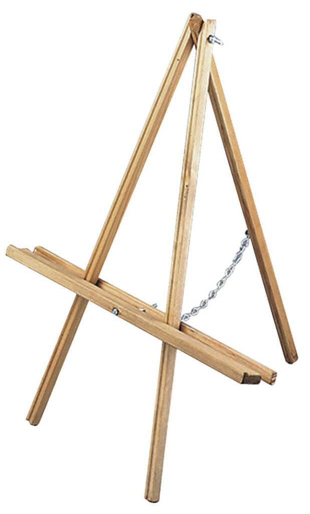 Easel Wooden 48 White each