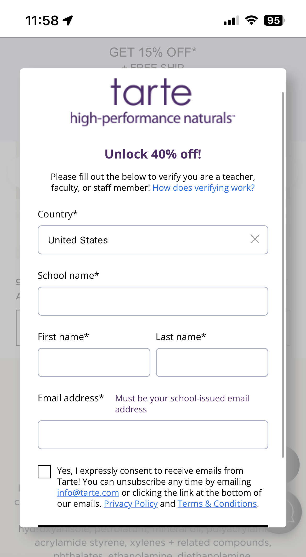 Save 40% With This Tarte Teacher Discount! - We Are Teachers