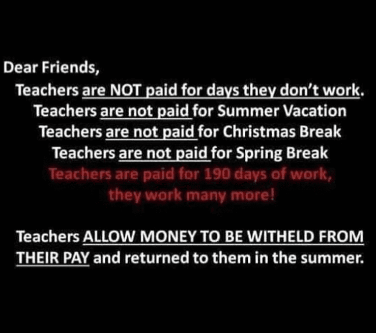 Teacher salary memes