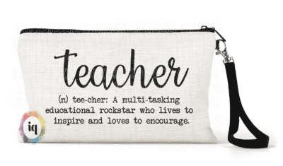 cute teacher pencil pouch with Teacher definition