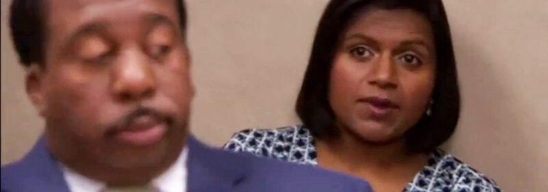 Mindy Kaling in The Office saying "Yeah, I have a lot of questions"