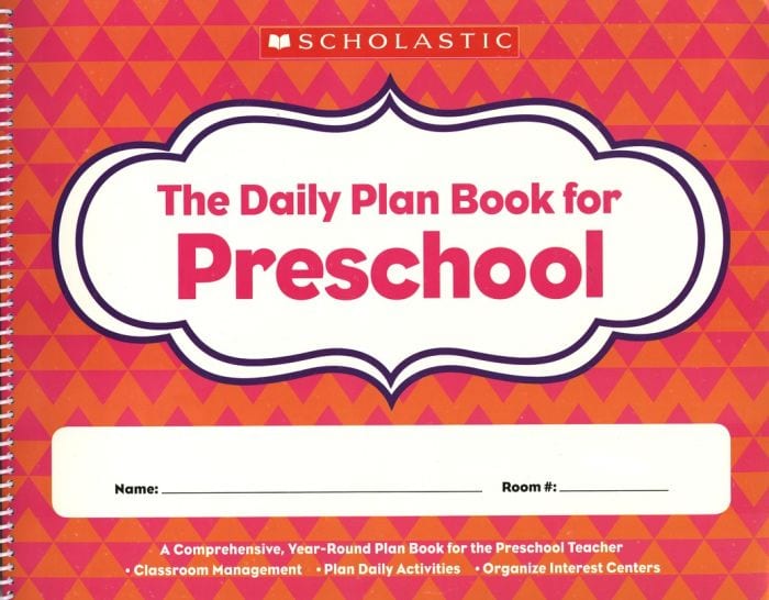 The Daily Plan Book for Preschool cover (Teacher Planners)