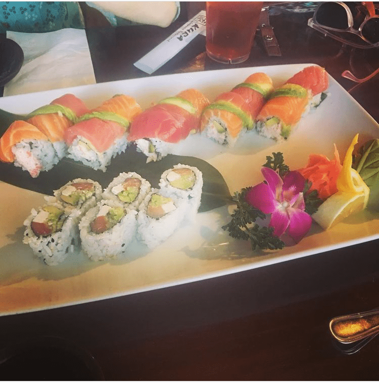 Sushi dish!