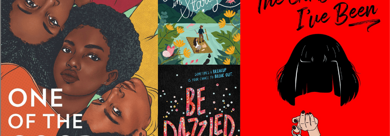 Spread of YA books for teachers to read to identify with students