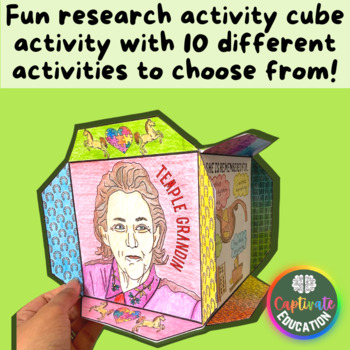 temple grandin biography block for neurodiversity awareness activity 