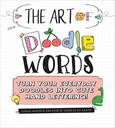 Book cover for The Art of Doodle Words 
