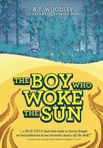 Book cover for The Boy Who Woke the Sun