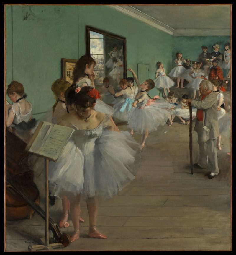 The Dance Class by Edgar Degas