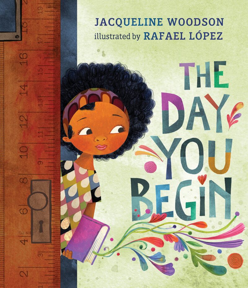 Children's book The Day You Begin as an example of first day of school books