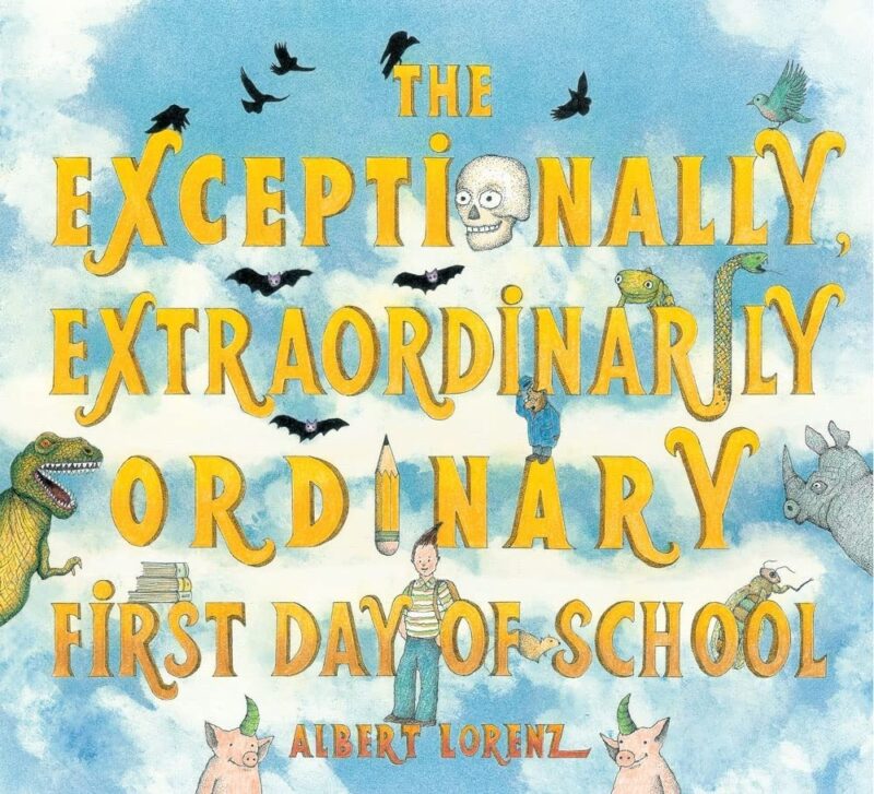 A delightful picture book about what the first day of school is