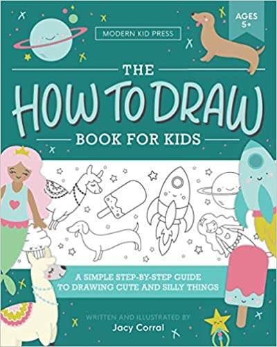 Book cover for The How to Draw Book for Kids as an example of drawing books for kids