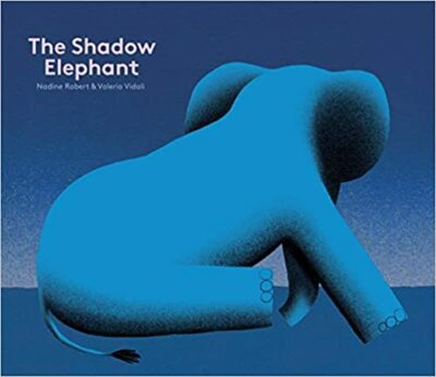 Book cover for The Shadow Elephant as an example of children's books about friendship