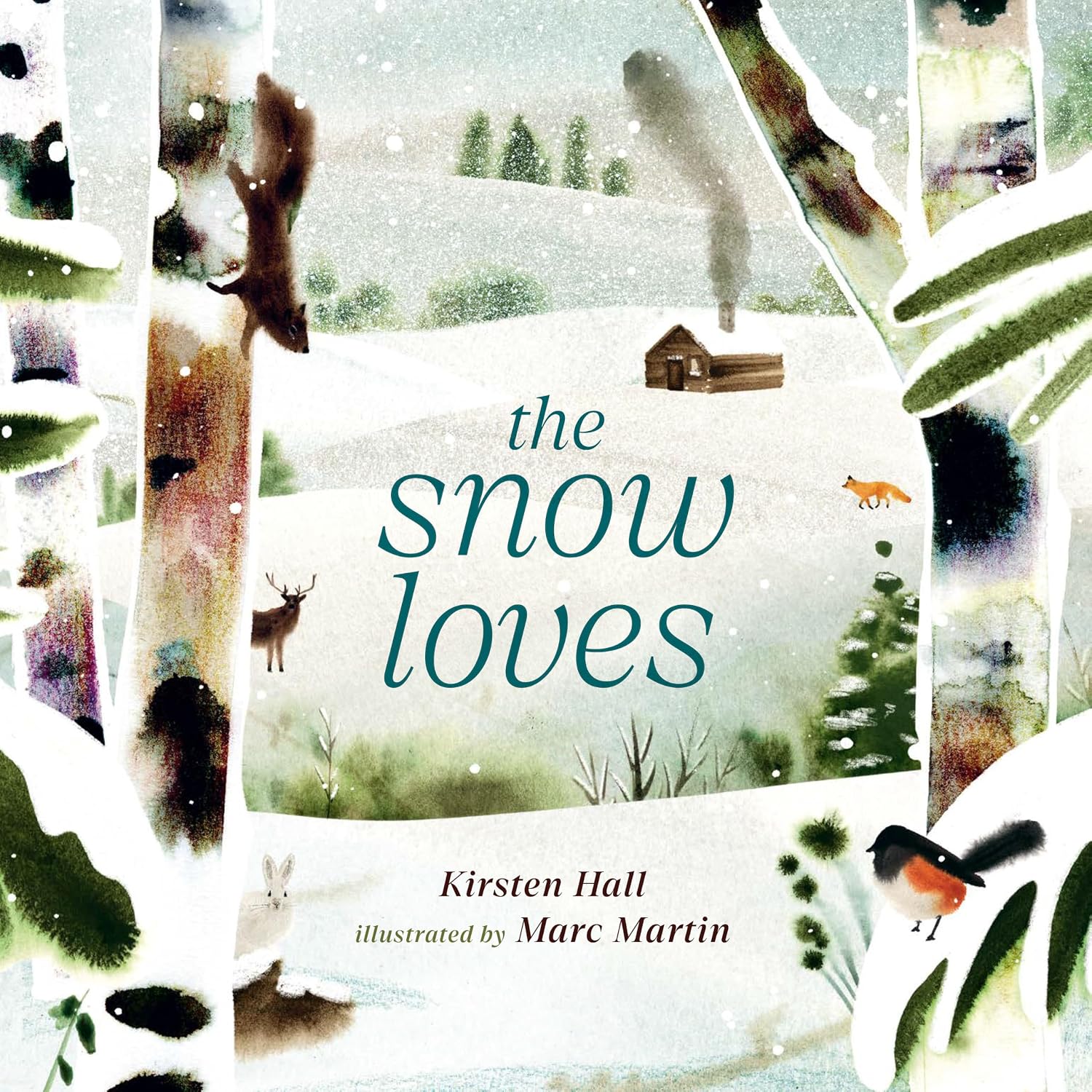 The Snow Loves book cover