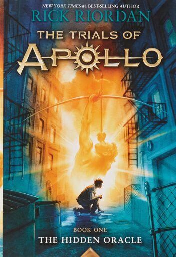 Book cover: The Trails of Apollo by Rick Riordan, as an example of books like Percy Jackson