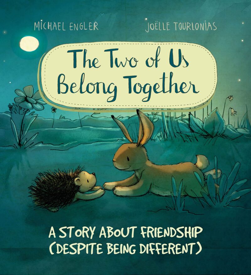 Book cover of children's first day of school book The Two of Us Belong Together - back-to-school books