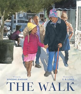 Book cover for (The Walk A Stroll to the Poll) as an example of history books for kids