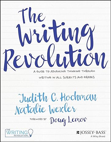 Book cover for The Writing Revolution 