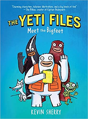Book cover for The Yeti Files Book 1 as an example of books like Dog Man