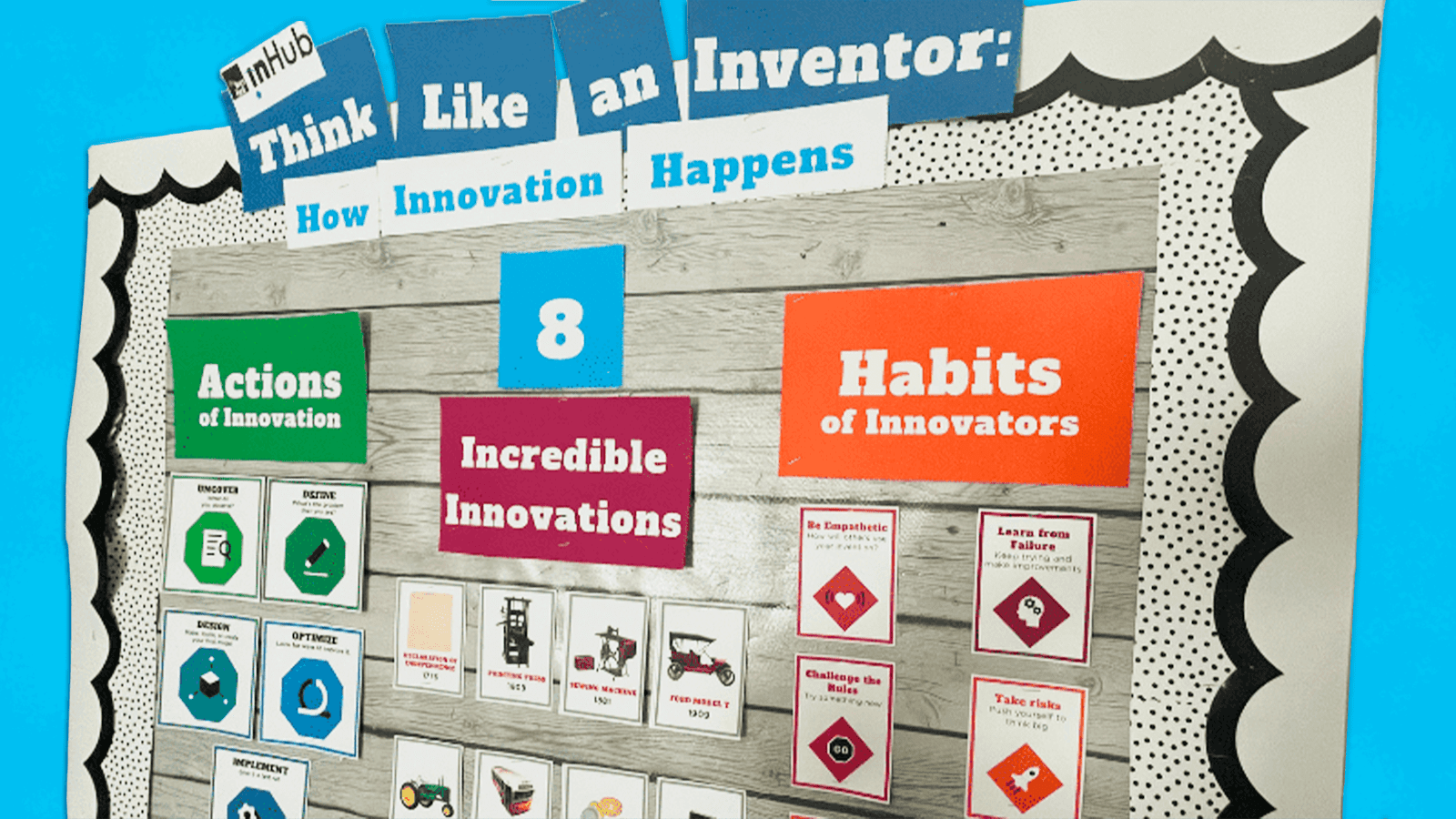 Free Bulletin Board Kit That Teaches Students to "Think Like an Inventor".