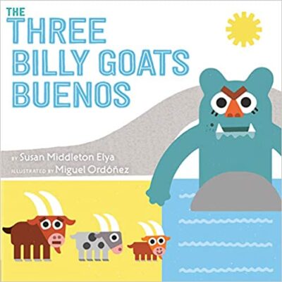 Book cover for The Three Billy Goats Buenos as an example of kindergarten books