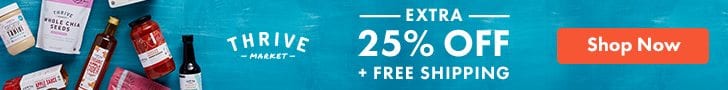 Thrive Market - 25% Off and Free Shipping
