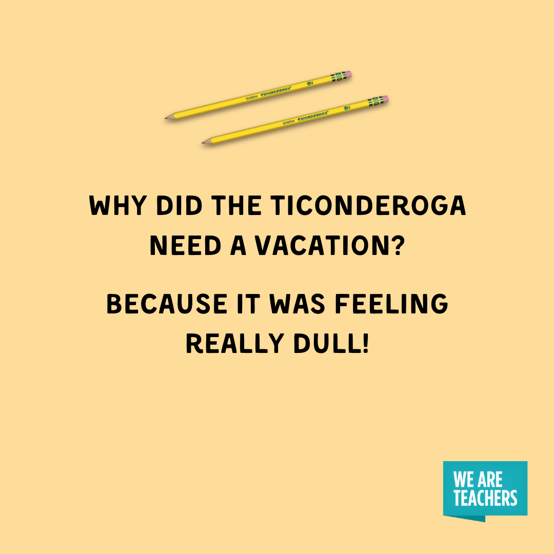 Ticonderoga Pencil Memes That Prove They're the Best