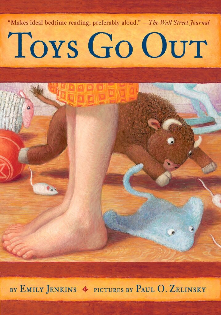 Book cover of Toys Go Out series by Emily Jenkins