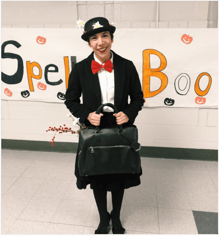 Mary Poppins costume for teachers