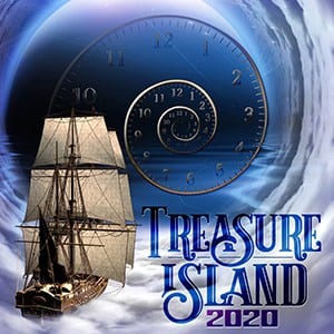 Treasure Island 2020 podcast logo