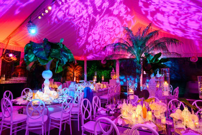 Tropical themed prom