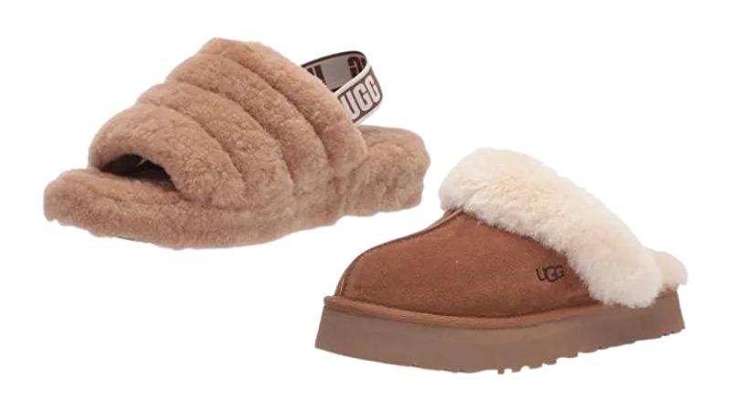 UGG Fluff Yeah and Disquette slippers