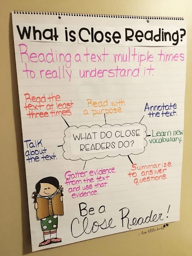 reasons to close read