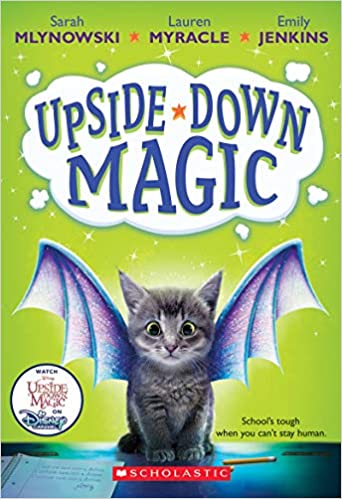 Book cover for Upside-Down Magic as an example of fantasy books for kids