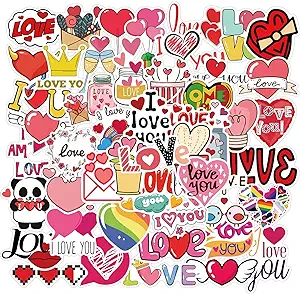 valentine stickers for a teachers gift idea 