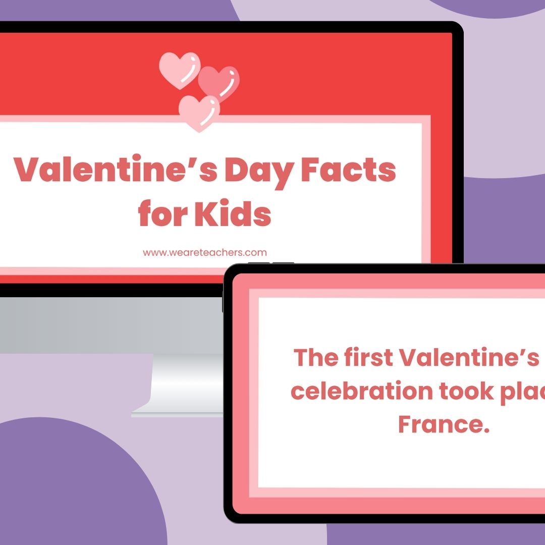 valentines day facts Valentine's Day Facts Slides