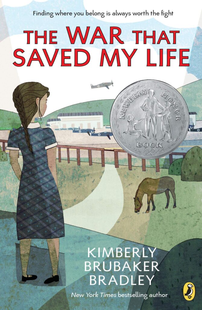 The War That Saved My Life book cover- historical fiction books for kids