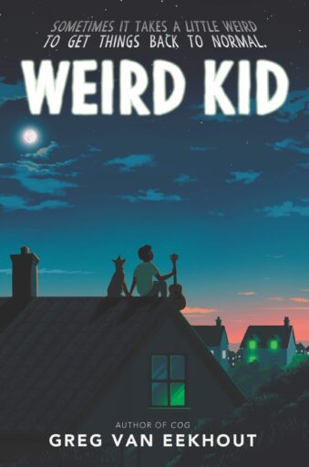 Book cover: Weird Kid by Greg van Eekhout, as an example of books like Percy Jackso