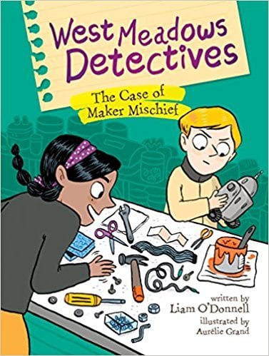 Book cover for West Meadows Detectives book 2 as an example of books about kids with autism