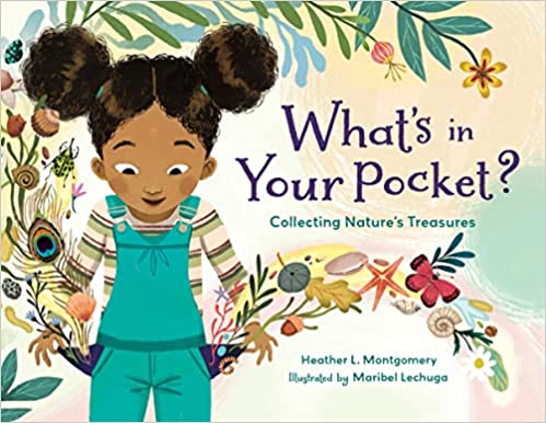 Book cover for What's In Your Pocket as an example of picture books about nature