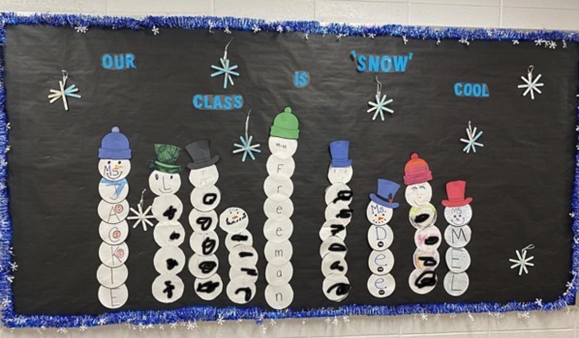 Our class is "snow" cool