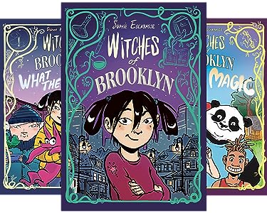 Book covers for the Witches of Brooklyn series