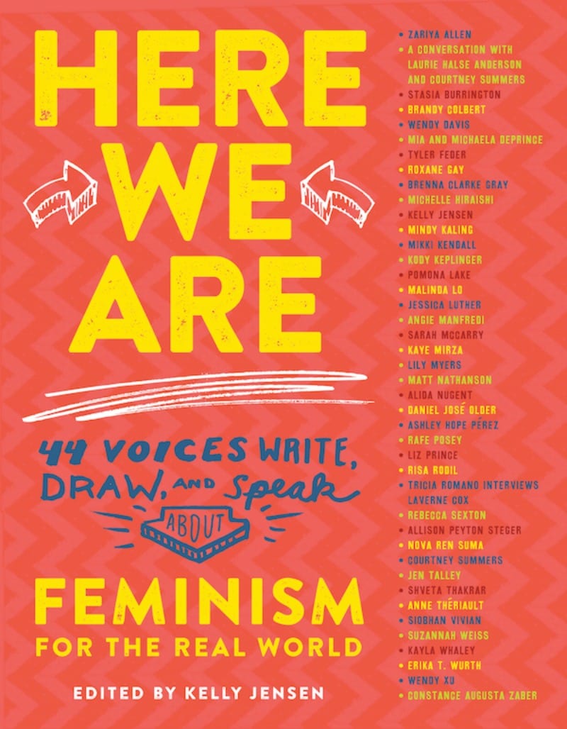 Here We Are: Feminism for the Real World book cover.