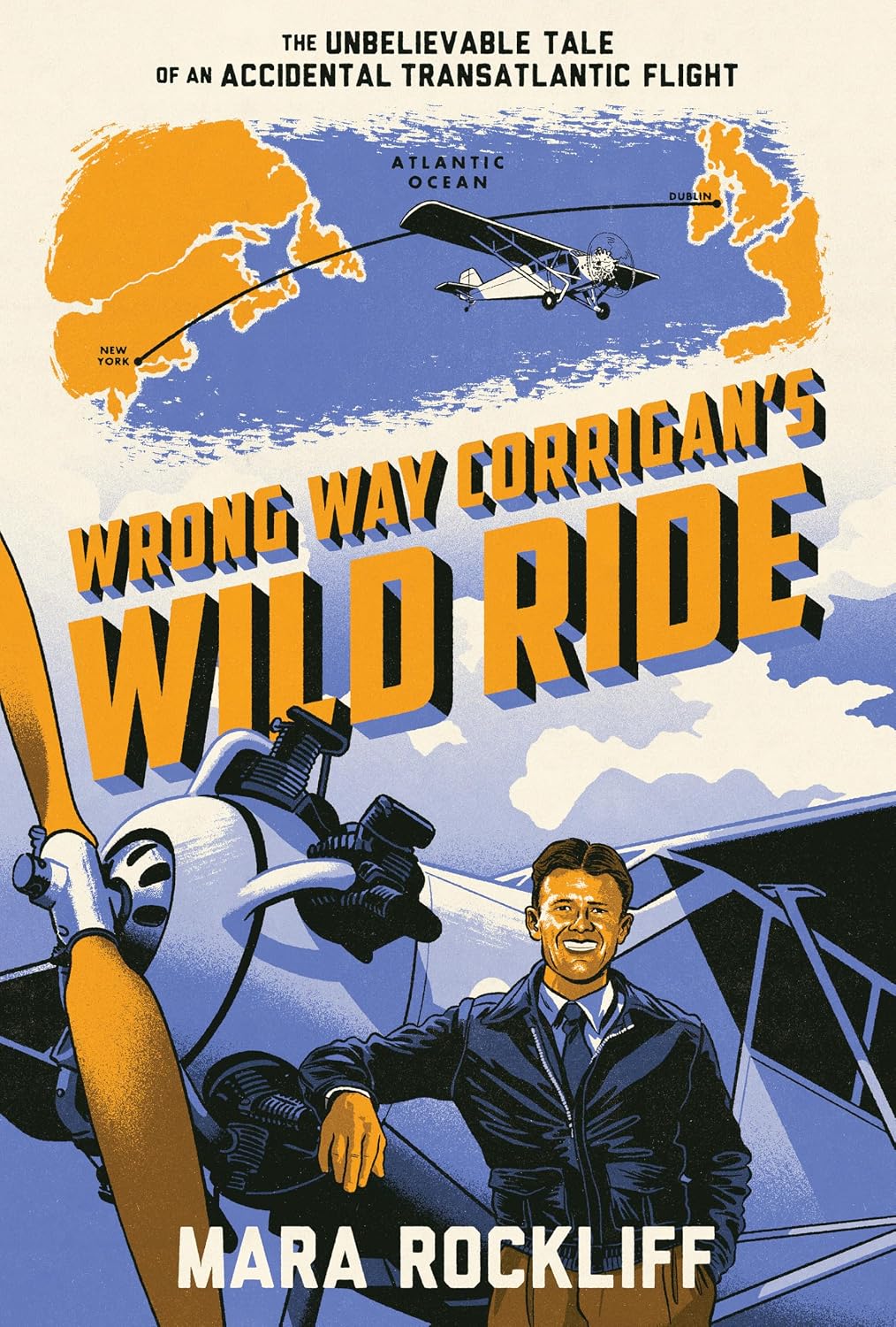 Wrong Way Corrigan's Wild Ride book cover