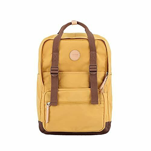 Yellow OKTA laptop backpack