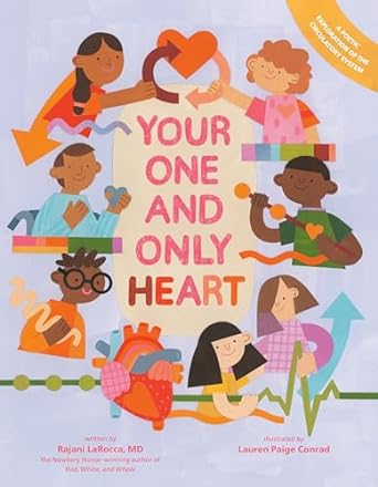 Book cover for Your One and Only Heart as an example of poetry books for kids