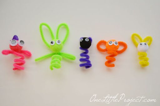 54 Cute & Colorful Pipe Cleaner Crafts - Teaching Expertise