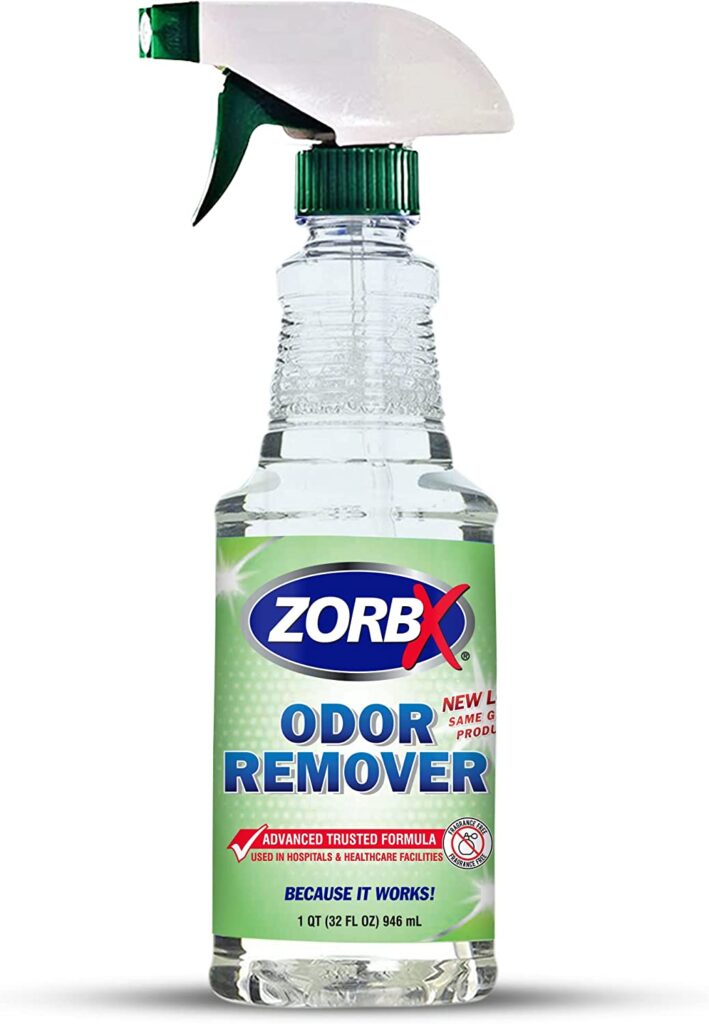 ZorbX odor absorbing spray to fix a stinky classroom